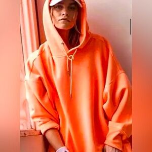 Free People Orange Hoodie